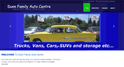 Desktop Screenshot of dunnfamilyautocentre.ca